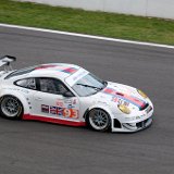 LeMans Spa 2010-43  JWA Racing met een Porsche 997 GT3 RSR. Achter het stuur zit oa de Hollander Oskar Slingerland (NL). Verder zijn de rijders Paul Daniels (GB) en Niki Lanik (A). : 1000 km, 93, Belgie, LeMans series, Spa Francorchamps